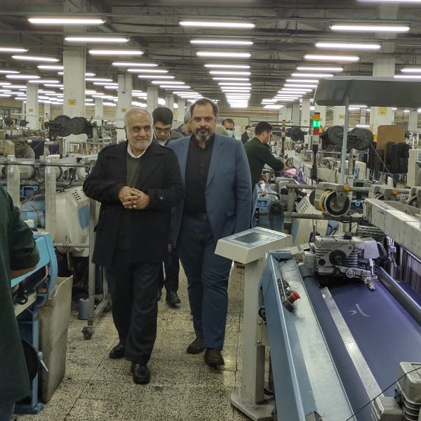 بازدید دکتر سهرابی از کارخانجات جامعه